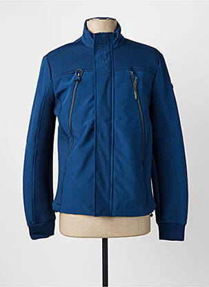 Veste casual poches bleu KAPORAL homme