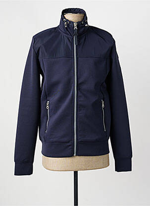 Blouson finition intérieure doublure imprimée bleu KAPORAL homme