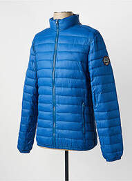 Doudoune manches longues sans capuche bleu TEDDY SMITH homme