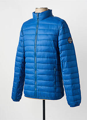 Doudoune manches longues sans capuche bleu TEDDY SMITH homme