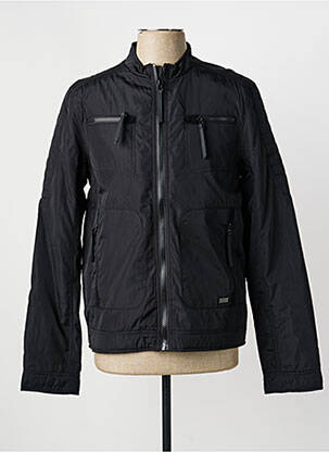 Coupe-vent poches sans capuche noir TEDDY SMITH homme
