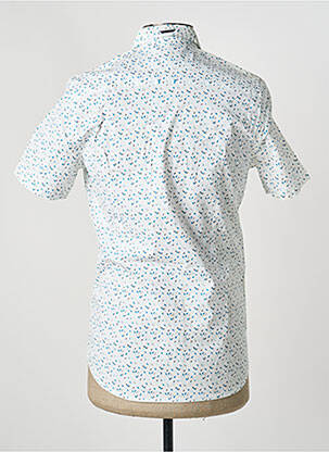 Chemise manches courtes poches bleu KAPORAL homme