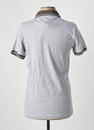 Polo tissage chiné manches courtes vert RITCHIE homme