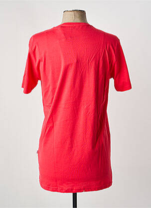 T-shirt stretch manches courtes rouge SOLID homme