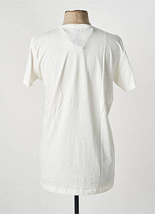 T-shirt coupe cintrée manches courtes blanc SOLID homme