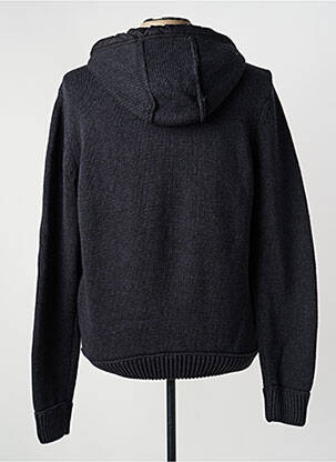 Doudoune poches a capuche noir KAPORAL homme