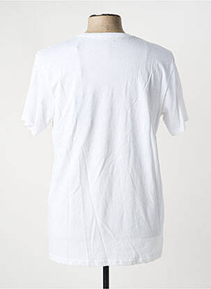 T-shirt coupe cintrée manches courtes blanc TREEKER 9 homme