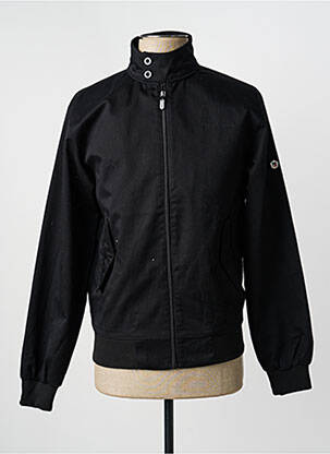 Blouson noir TEDDY SMITH homme