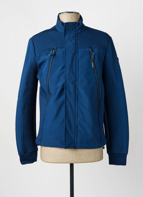Veste casual poches bleu KAPORAL homme