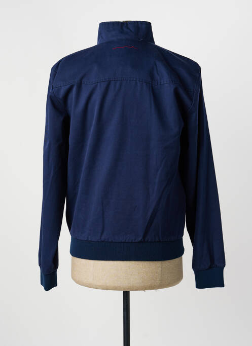 Blouson finition intérieure doublure imprimée bleu TEDDY SMITH homme