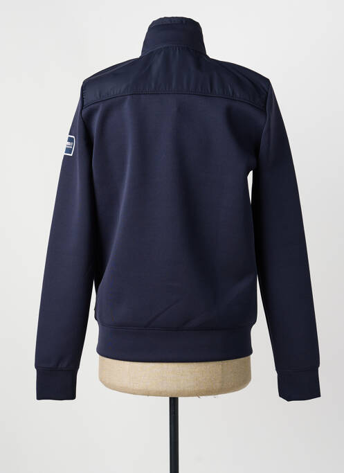 Blouson finition intérieure doublure imprimée bleu KAPORAL homme