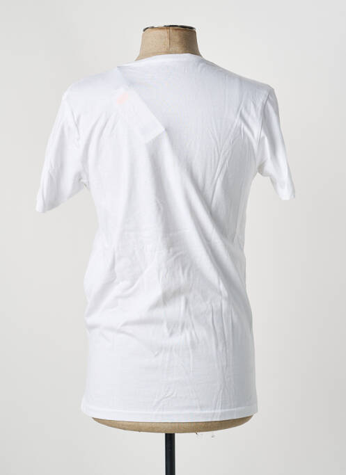 T-shirt coupe cintrée manches courtes blanc RITCHIE homme