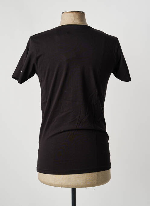 T-shirt coupe cintrée manches courtes noir RITCHIE homme
