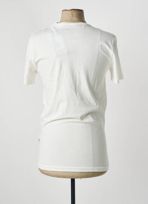 T-shirt coupe cintrée manches courtes beige SOLID homme