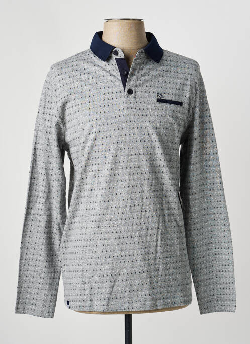 Polo bleu RITCHIE homme
