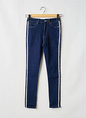 Jeans skinny poches bleu WAXX femme