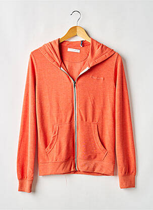 Veste casual resserrée sur le bas orange TEDDY SMITH fille