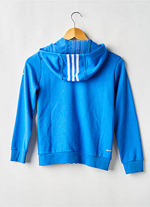 Veste casual poches bleu ADIDAS garçon