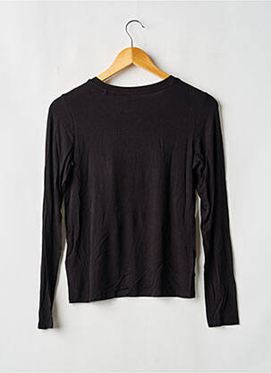 Top manches longues manches longues noir TEDDY SMITH fille