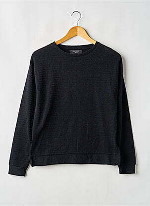 Top imprimé fantaisie manches longues noir TEDDY SMITH fille