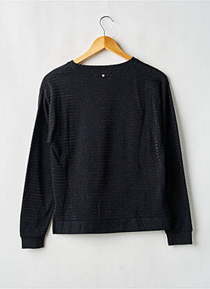 Top imprimé fantaisie manches longues noir TEDDY SMITH fille