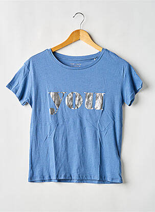 Top bleu TEDDY SMITH fille