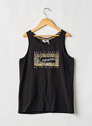 Top noir KAPORAL fille