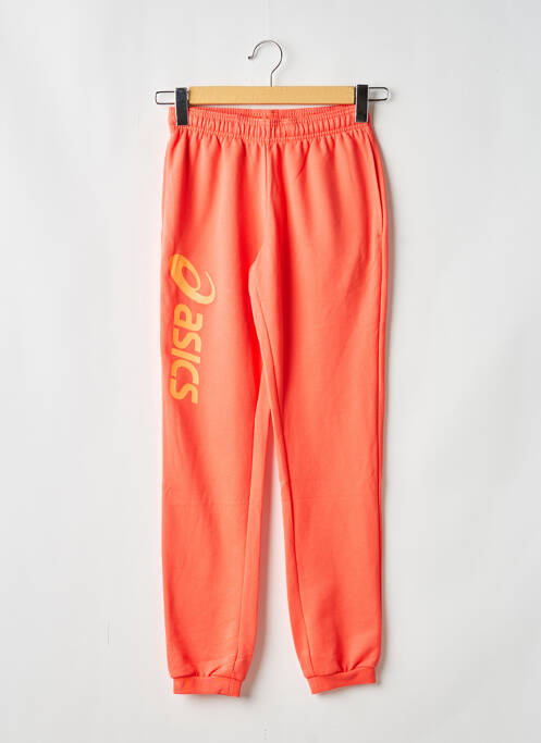 Jogging poches orange ASICS femme