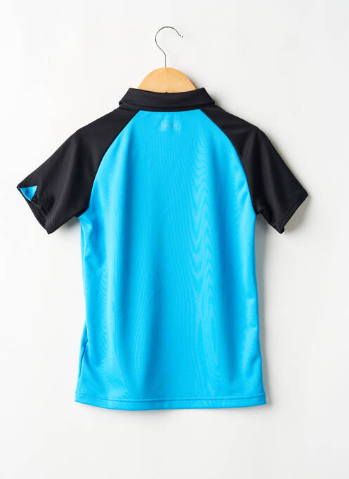 Polo manches longues manches longues bleu ADIDAS garcon