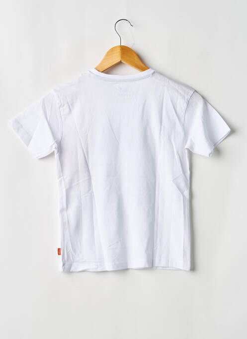 T-shirt coupe droite manches courtes blanc KAPORAL garcon