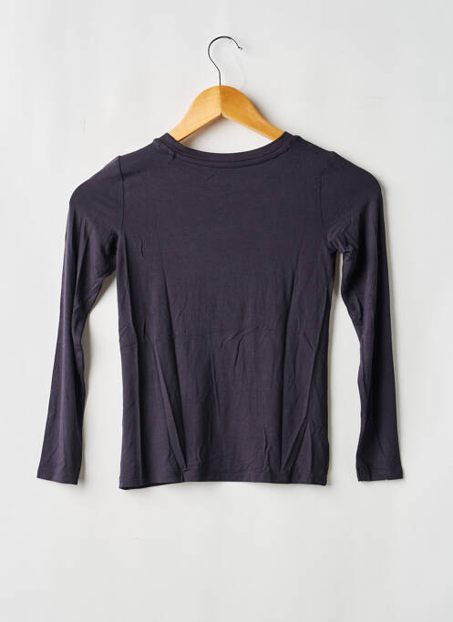 Top coupe droite manches longues gris TEDDY SMITH fille