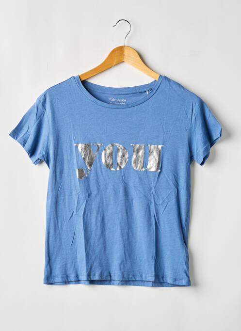 Top bleu TEDDY SMITH fille