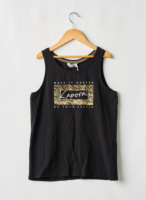 Top noir KAPORAL fille
