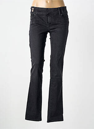 Jeans coupe slim poches noir DIM femme
