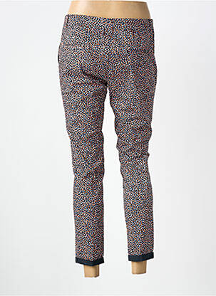 Pantalon 7/8 fermeture zippée sous rabat avec crochet noir TEDDY SMITH femme