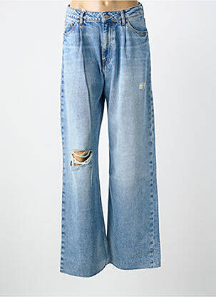 Jean coupe flare bleu TEDDY SMITH femme