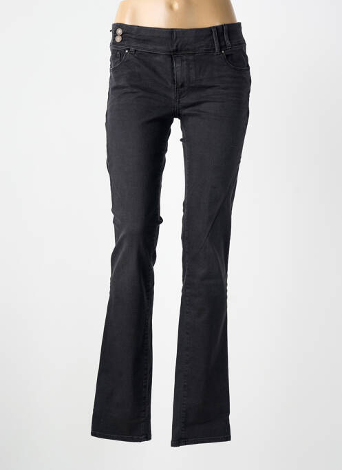 Jeans coupe slim poches noir DIM femme
