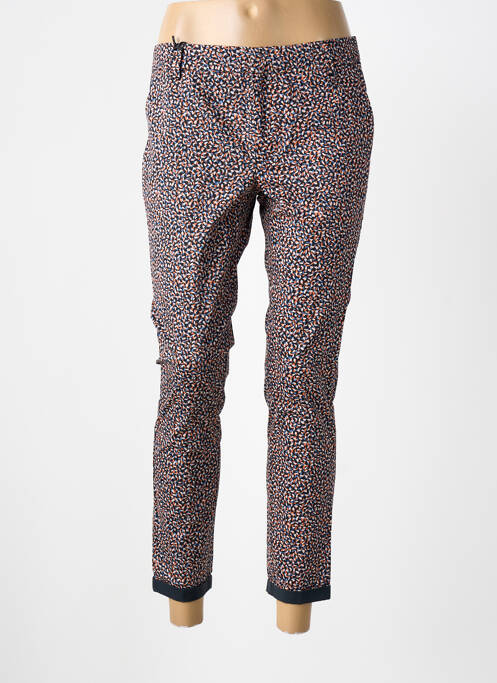Pantalon 7/8 fermeture zippée sous rabat avec crochet noir TEDDY SMITH femme