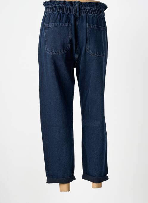 Jeans coupe droite tissage denim bleu TEDDY SMITH femme