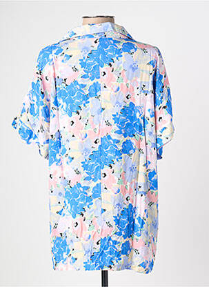 Tunique manches courtes manches courtes bleu MELYA MELODY femme