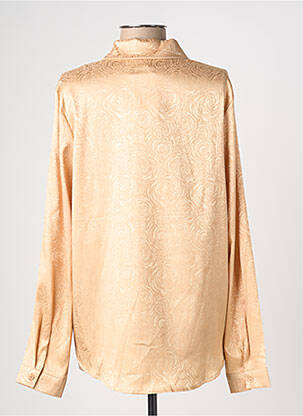 Chemisier coupe cintrée manches longues beige SUZZY & MILLY femme