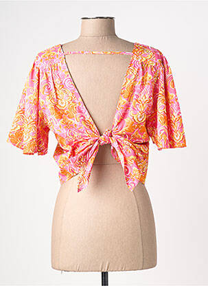 Top manches courtes manches courtes rose CERISE BLUE femme
