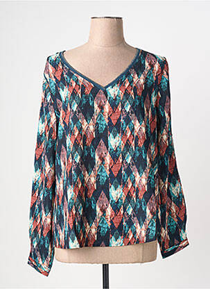 Chemisier vert SARAH JOHN femme