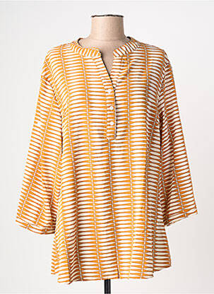 Tunique manches longues jaune CHRISTY femme