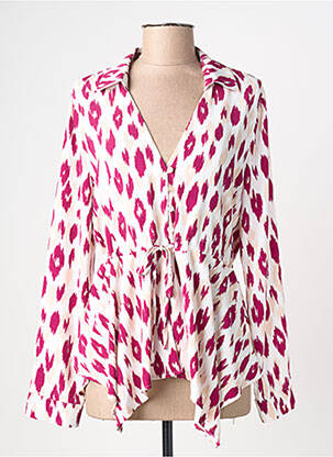 Tunique manches longues rouge IKOONE&BIANKA femme