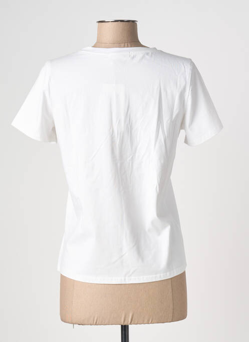 T-shirt blanc IKOONE&BIANKA femme