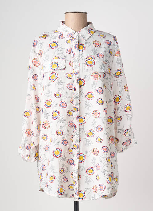 Tunique manches longues blanc CHRISTY femme