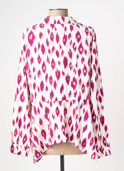 Tunique manches longues rouge IKOONE&BIANKA femme