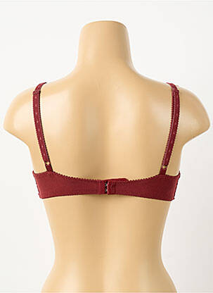 Soutien-gorge effet matière satinée haut soutien-gorge emboitant rouge TRIUMPH femme