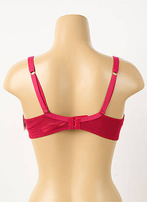 Soutien-gorge effet matière satinée haut soutien-gorge emboitant rose AUBABE femme